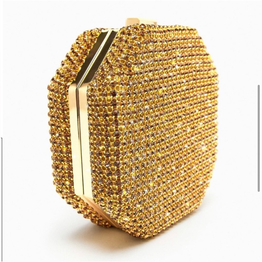 Zara - Rhinestone Box Bag - Picture 4 of 7